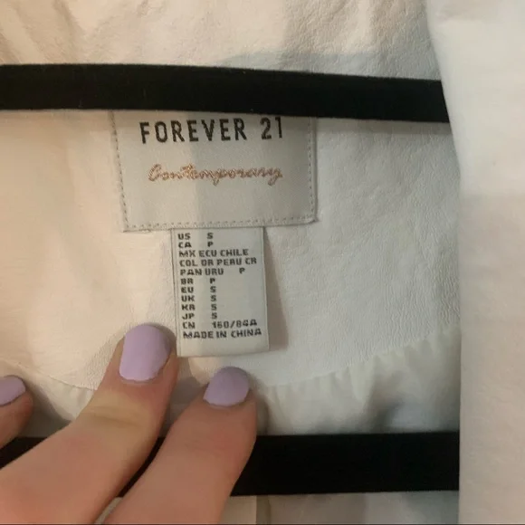 Forever 21 While (P)leather Jacket - Picture 4 of 8